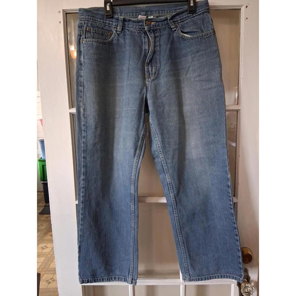 Open Trails Men’s Straight Leg Denim Jeans Size 34x30